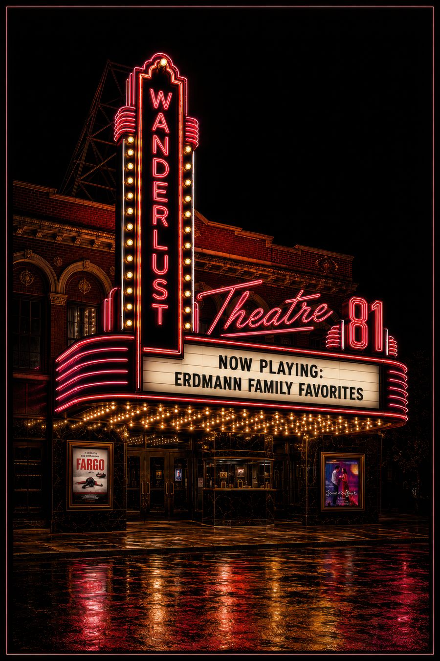 Wanderlust Theatre 81 marquee